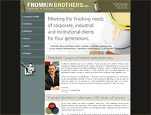 Tablet Screenshot of fromkinbrothers.com